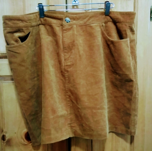 F21 corduroy mini skirt - Picture 2 of 3